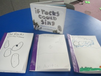 Our own "Rock" books with a story!